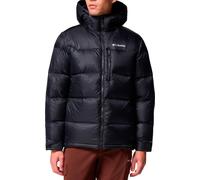 Columbia - Piumino idrorepellente in piuma naturale - Cloudview Down Hooded Jacket Black per Uomo in Nylon - Taglia L - Nero