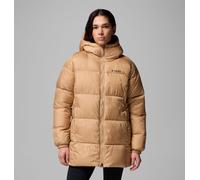 Columbia - Piumino imbottita di lunghezza media con cappuccio Puffect™ II - Marrone - Taglia M - Donna