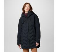 Columbia - Piumino impermeabile di media lunghezza con cappuccio Mountain Croo™ III - Nero - Taglia L - Donna