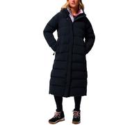 Columbia - Piumino isolato da donna - Amaze Puff Long Hooded Jacket Black per Donne in Pelle - Taglia XS - Nero