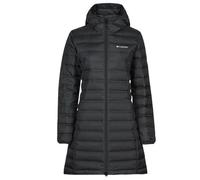 Columbia Piumino LAKE DOWN LONG HOODED JACKET in Nero EU S