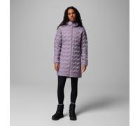 Columbia - Piumino lungo con cappuccio Delta Ridge™ II - Viola - Taglia S - Donna