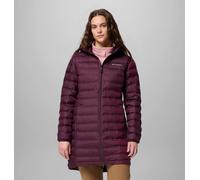 Columbia - Piumino lungo con cappuccio Lake 22™ II - Rosso - Taglia M - Donna