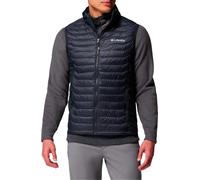 Columbia - Piumino smanicato - Powder Pass Hybrid Vest Black per Uomo in Materiale Riciclato - Taglia XXL - Nero