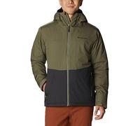 Columbia Point Park Insulated Jacket, Giacca Invernale Uomo, Stone Green/Shark, Taglia XL