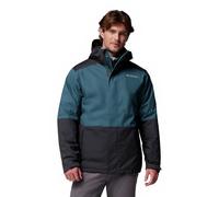 Columbia Point Park Interchange Giacca Uomo 3 in 1 Interchange Cappotto Invernale, Everblue, Shark, M