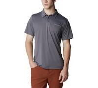 Columbia Polo Hike manica corta grigio taglia S uomo