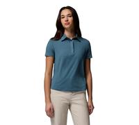 Columbia Polo da donna Parsons Point tecnica Blu Taglia M