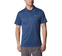 Columbia Polo da Escursione da Uomo, Dark Mountain, XS