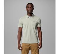 Polo Columbia Nelson Point manica corta verde biancastro - XL