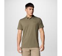 Polo Columbia Tech Trail Utility manica corta verde oliva - L