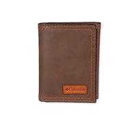 Columbia Portafoglio Trifold RFID Uomo, Xcap Marrone, No Size, Portafoglio Trifold Rfid