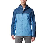 Columbia Pouring Adventure 2 Jacket, Giacca Impermeabile Uomo, Skyler/Dark Mountain, S