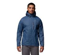 Columbia Pouring Adventure 3 Giacca da uomo, impermeabile, Dark Mountain, L