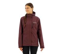 COLUMBIA Giacca per outdoor 'Pouring Adventure' rosso vino / bianco, Taglia S