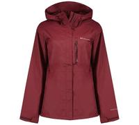 Columbia Pouring Adventure 3 Jacket, Giacca antipioggia impermeabile Donna, Vino Ricco, S