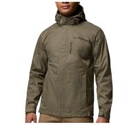 Columbia Pouring Adventure 3 Giacca impermeabile da uomo, verde pietra, M