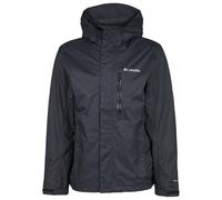 Columbia Pouring Adventure 3 Jacket, Giacca antipioggia impermeabile Uomo, Nero, XL