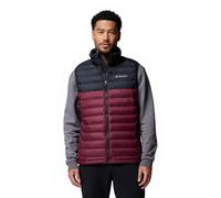 Columbia Powder Lite 2 Vest, Gilet imbottito Uomo, Vino Ricco, Nero, XL