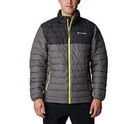 Columbia Powder Lite Jacket, Piumino Uomo, City Grey/Shark, Taglia M