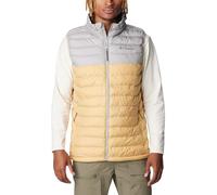 Columbia Powder Lite Vest, Gilet Uomo, Light Camel/Flint Grey, S
