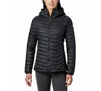 (TG. L) Columbia Powder Pass, Giacca con Cappuccio, Donna - NUOVO