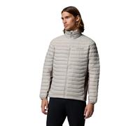 Columbia Powder Pass Hybrid Jacket - Piumino da uomo, grigio focaia/ferro, L