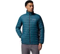 Giacca Columbia Powder Pass Hybrid blu verdastro - L