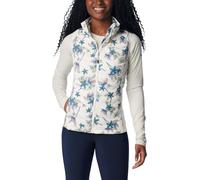 Columbia Powder Pass Vest Gilet, Sea Salt Tiger Lilies Print, M Donna
