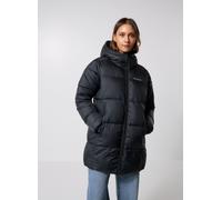 Columbia - Puffect II Mid Hooded Jacket Nero - Abbigliamento M Nero