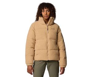 COLUMBIA Puffect Sherpa Jacket W - Donna - Marrone - Taglia L- modello 2026