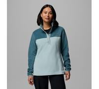 Columbia Benton Springs™ Ii Snap Half Zip Fleece Blu XL Donna