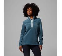 Columbia Benton Springs 1/2 Snap Pull Over 2, Pull Over in pile Donna, Everblue, Crushed Blue, XXL