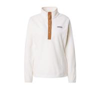 Pile Columbia Benton Springs Half Zip Snap Pull Over II bianco crema donna - XL