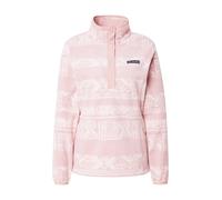 Columbia Donna Benton Springs Stampato Half Snap, Pile Pull Over, Eraser Pink Deschutes Days, S