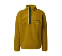 Pile Columbia Helvetia II Half Snap verde oliva giallo - L