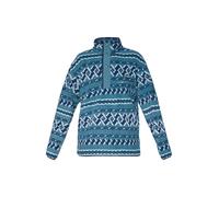 Columbia - Pile stampato a mezza pressione - Helvetia II Printed Half Snap Fleece Everblue Knitknot per Uomo - Taglia L - Blu Blu L