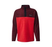 COLUMBIA Pullover sportivo 'Steens Mountain' rosso / rosso vino / nero Uomo COLUMBIA L