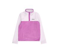 COLUMBIA Pullover sportivo 'Steens Mtn II' lilla / bianco Bambini COLUMBIA 128 lilla / bianco