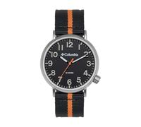Columbia Quadrante nero al quarzo Trailbanks/nylon a strisce nere e arancioni CSS16-004