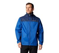 Columbia Rain Jacket Glennaker Lake II-Giacca Impermeabile, Blu Mountain/Collegiate Navy, XL Uomo