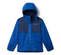 Columbia Rainy Trails 2 Fleece Lined Jacket - Giacca antipioggia impermeabile Ragazzi, Mountain Blue/Collegiate Navy Slub, 2090101