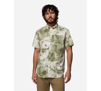 Columbia Camicia Uomo Rapid Rivers Printed Stampata a maniche corte Verde XXL