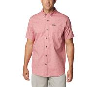 COLUMBIA Rapid Rivers Printed Short Sleeve Shirt - Uomo - Rosa - Taglia M- modello 2024