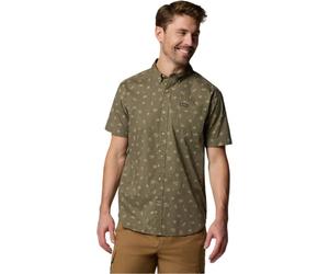 COLUMBIA Rapid Rivers Printed Short Sleeve Shirt - Uomo - Verde - Taglia M- modello 2025