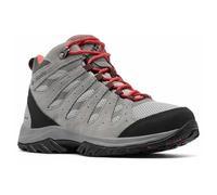Columbia Redmond 3 Mid Wp, Scarponi da trekking ed escursionismo impermeabili a vita media Donna, Steam Red Coral 2025, 41 EU