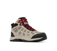 Columbia Redmond 3 Mid Wp, Scarponi da trekking ed escursionismo impermeabili a vita media Uomo, Kettle Black, 45 EU