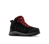 Columbia Redmond 3 Mid WP, trekking shoes Uomo, Black/Mountain Red , 43 EU