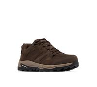 Columbia Redmond IV Low Waterproof, Scarponi da Trekking ed Escursionismo a Vita Media Uomo, Cordovan, Tangy Orange, 49.5 EU