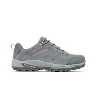 Columbia Redmond IV Low Waterproof, Scarponi da Trekking ed Escursionismo a Vita Media Uomo, Graphite, Citron Haze, 48 EU